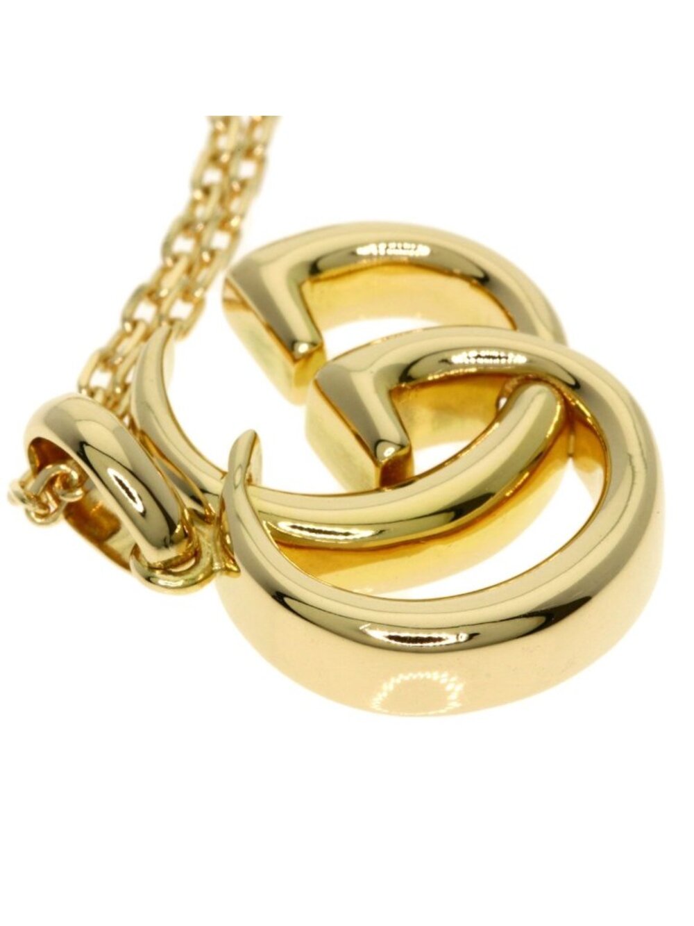 ★SOLD★ Gucci GG Marmont Long Necklace 18K Yellow Gold - Picture 5 of 6